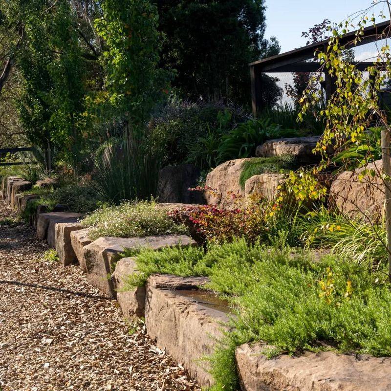 Rocky Garden Wall