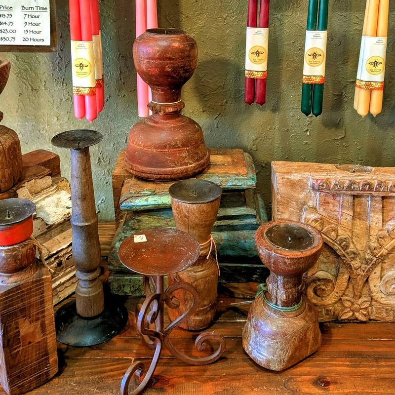 Rustic Candle Holders