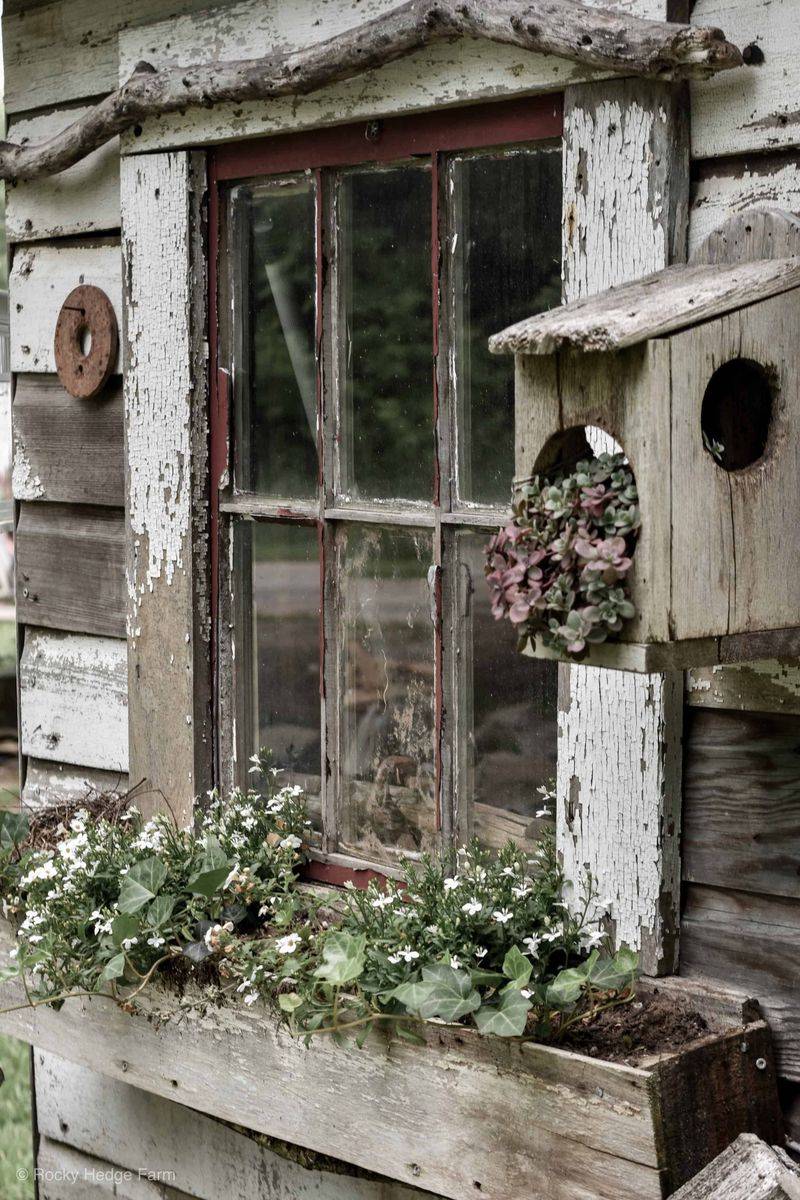 Rustic Potting Sheds