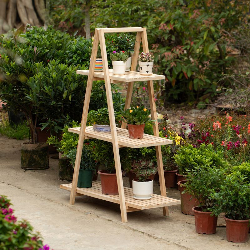 Rustic Wooden Ladder