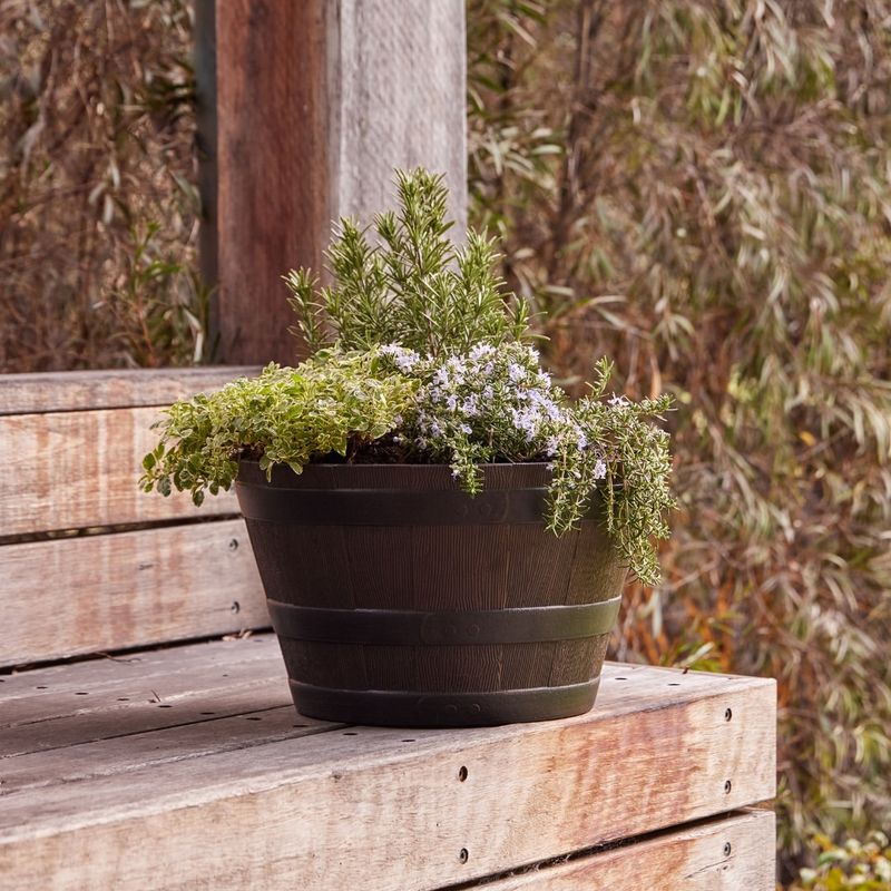 Rustic Wooden Planters