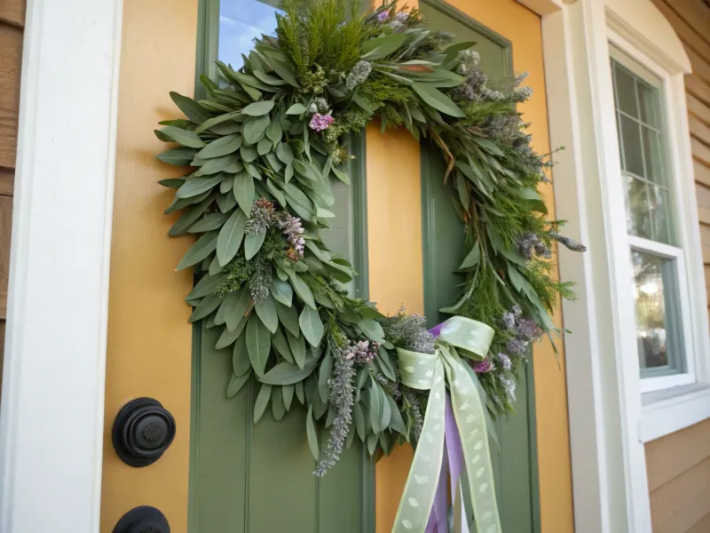 Sage Leaf Wreath