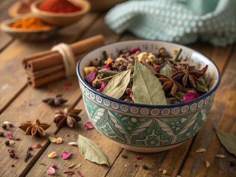 Sage Leaves in Potpourri