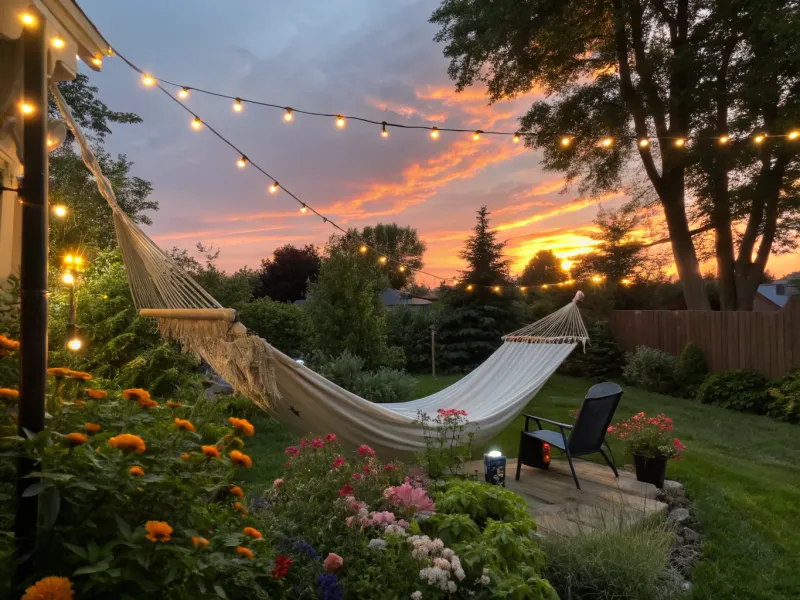 Solar Hammock Lights