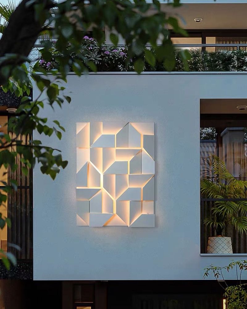 Solar Light Wall Art