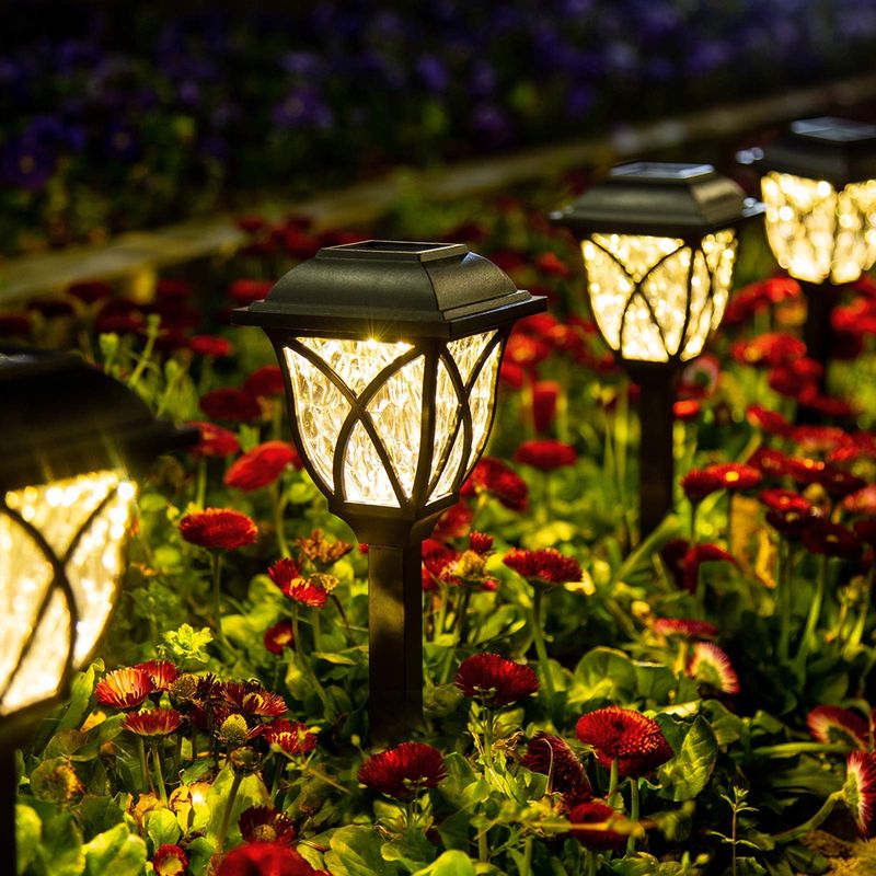 Solar-Powered Garden Lights