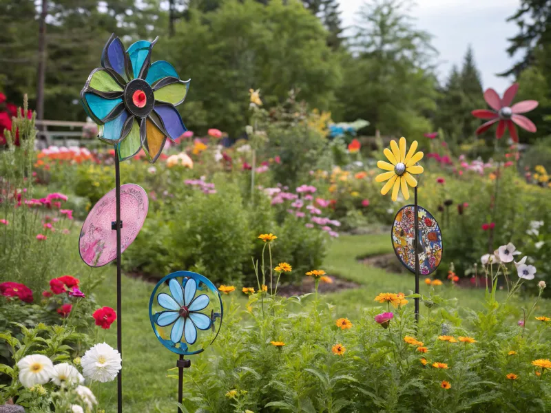 Spinning Garden Decor