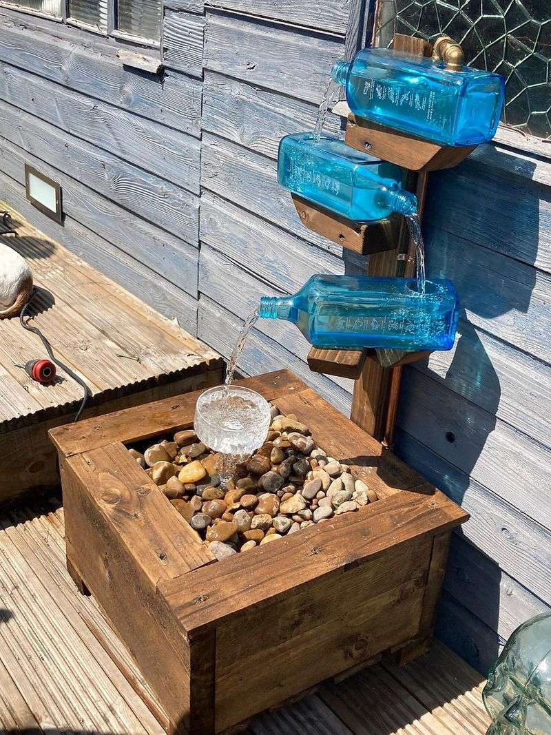 Glass Jar Water Features