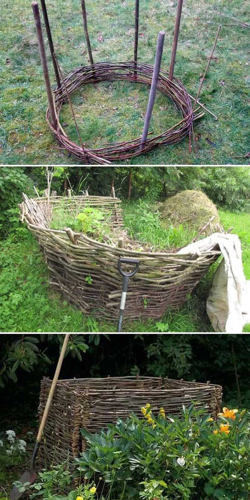 Stick Compost Bin