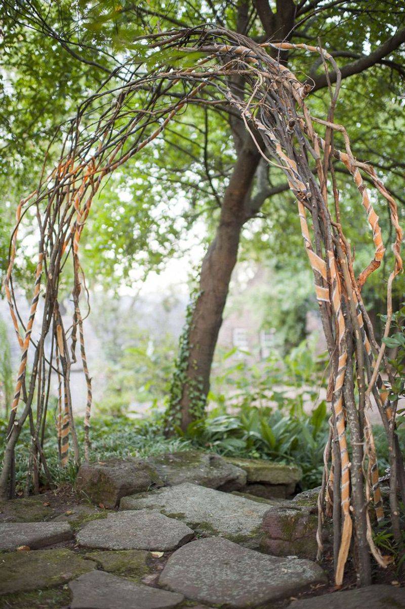 Stick Garden Arch