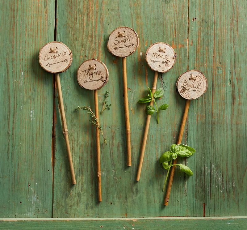 Stick Garden Markers