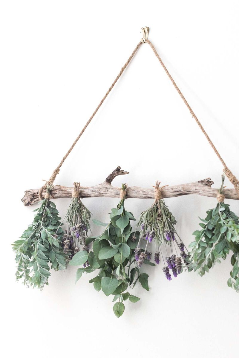 Stick Herb Drying Rack