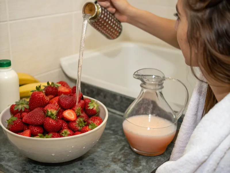 Strawberry Top Hair Rinse