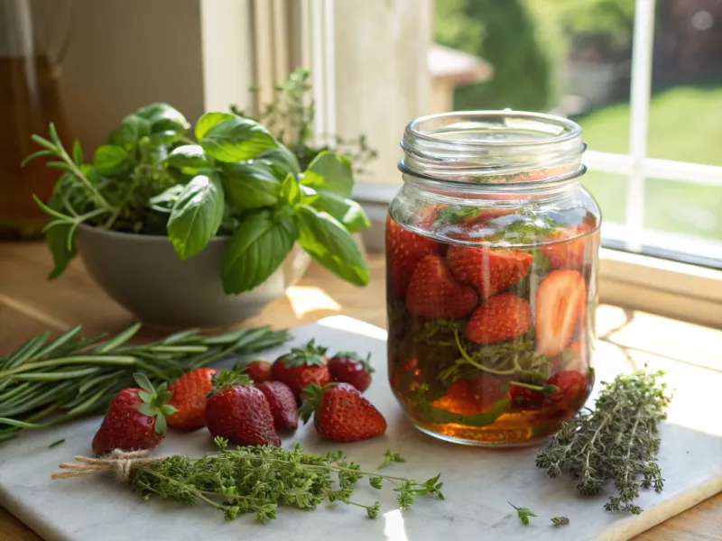 Strawberry Top Infused Oil