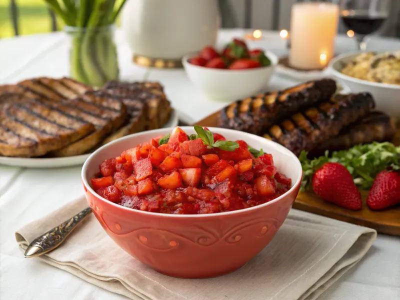 Strawberry Top Relish