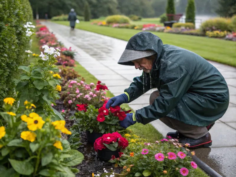 Tend to Flower Beds