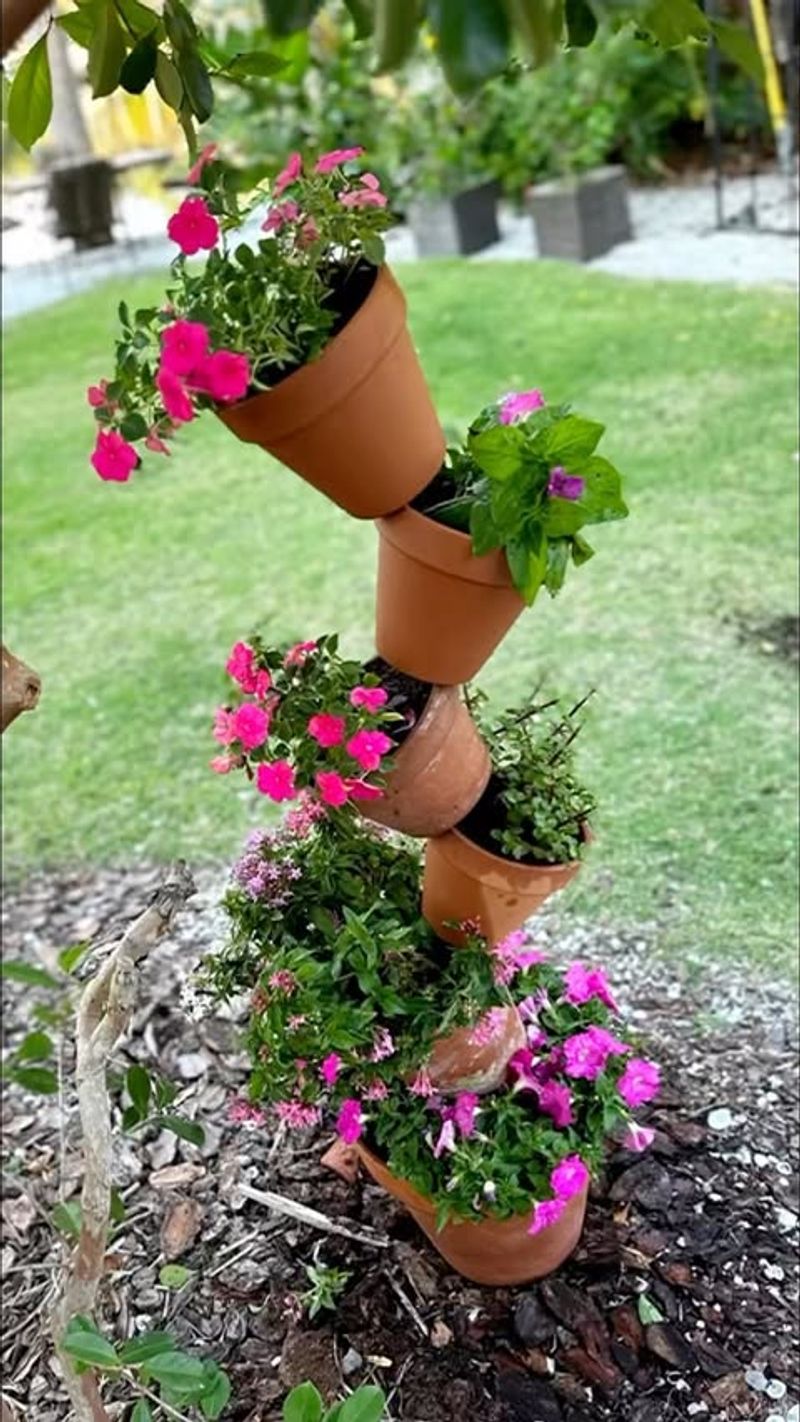 Terracotta Pot Towers