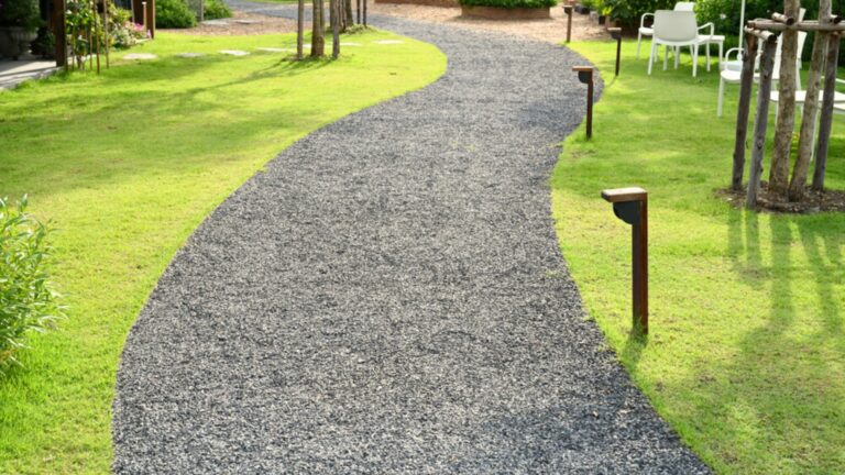 gravel pathway