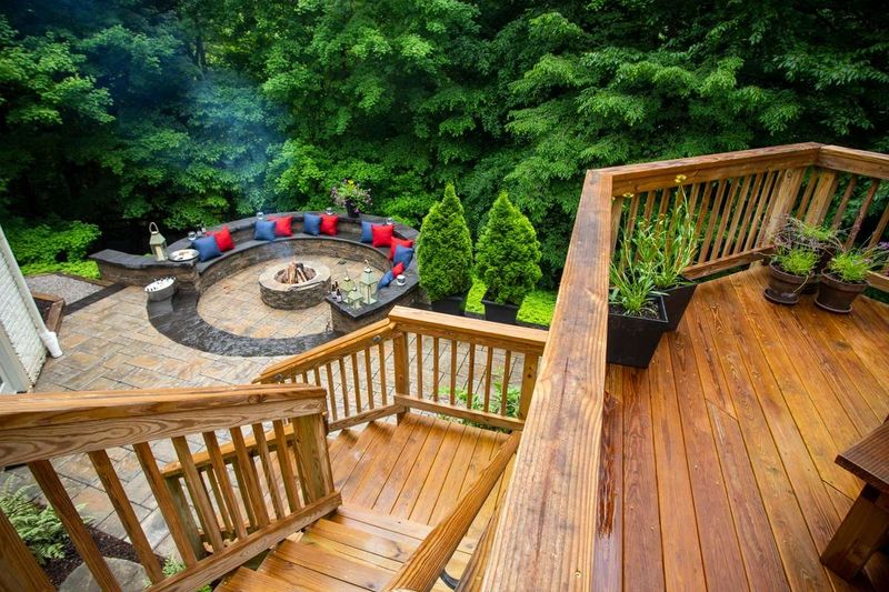 Tiered Decking