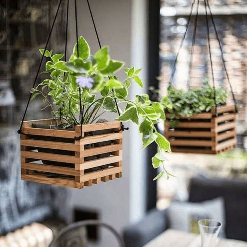 Tiered Hanging Planters