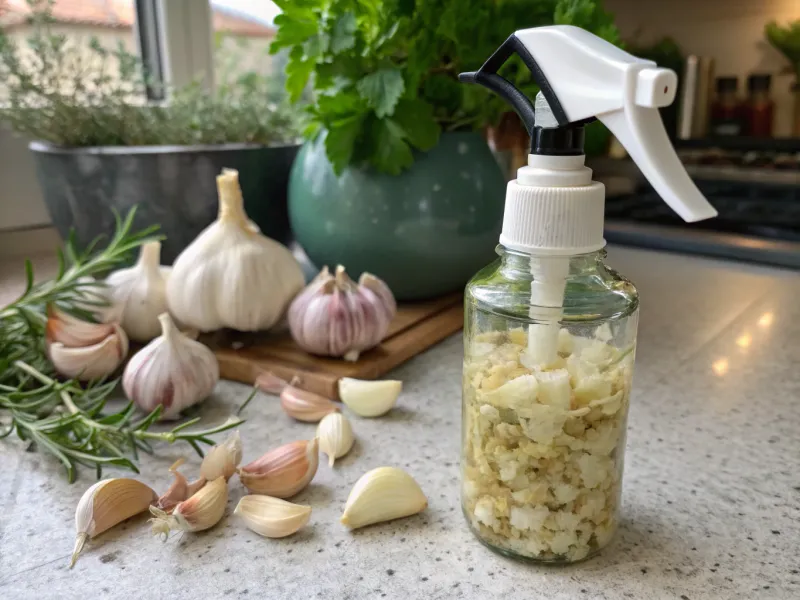 Try Garlic Spray