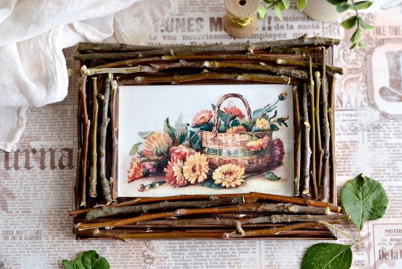 Twig Picture Frame