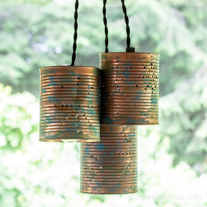 Tin Can Lanterns