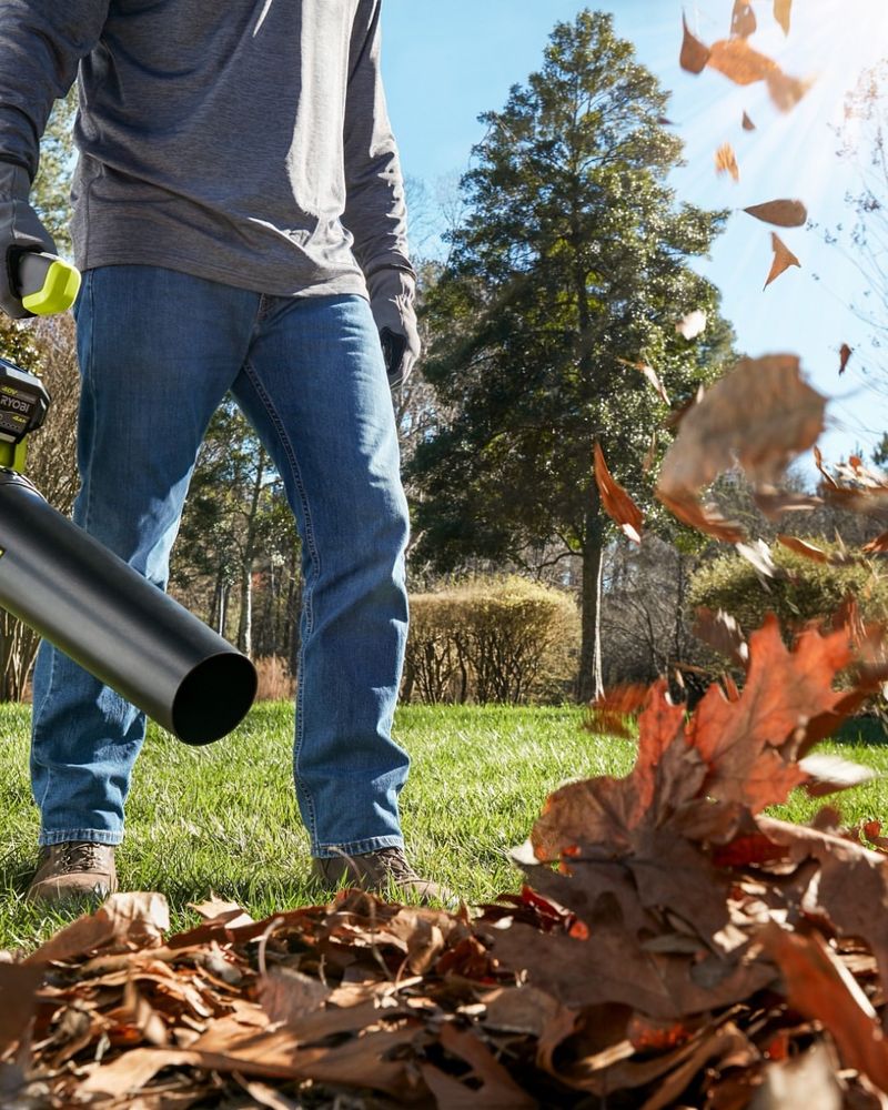 Using Leaf Blowers Recklessly