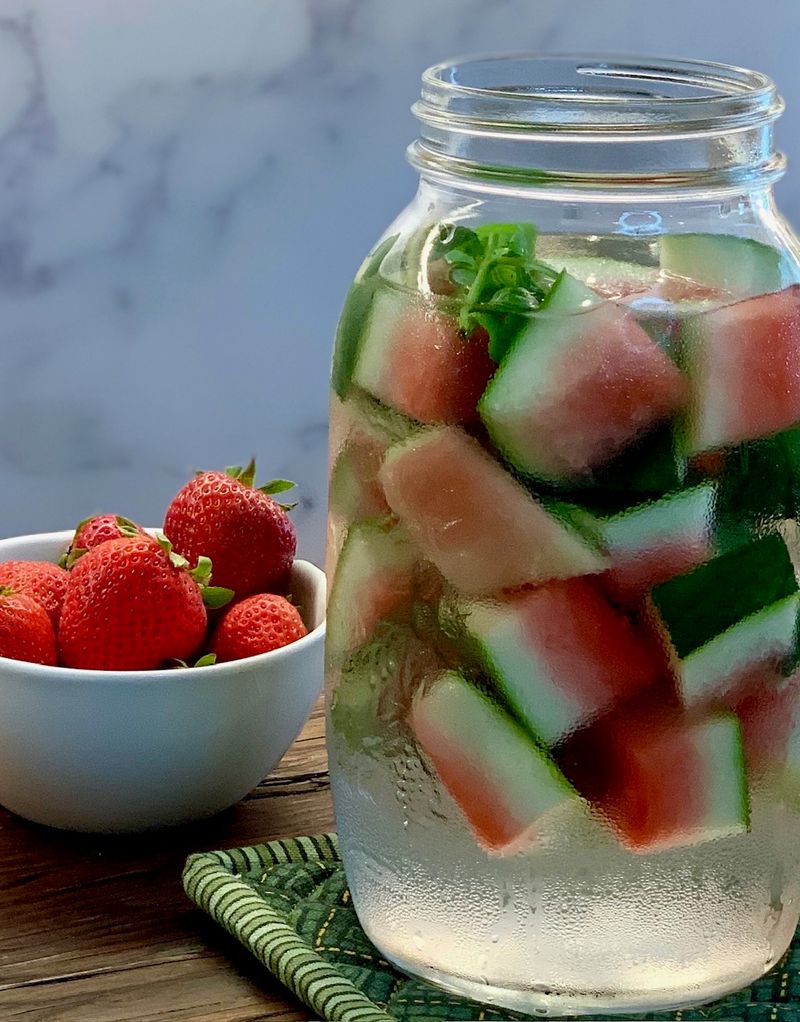 Watermelon Rind Detox Tea