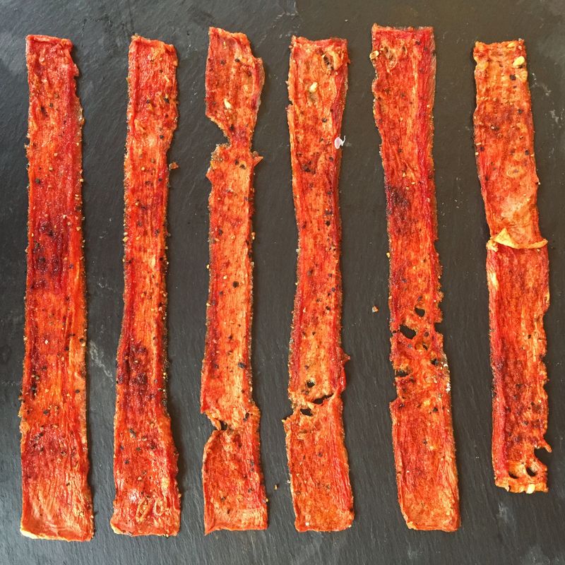 Watermelon Rind Vegan Bacon