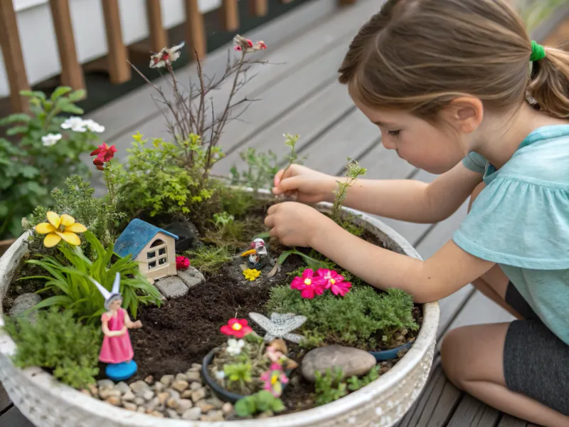 Whimsical Fairy Garden