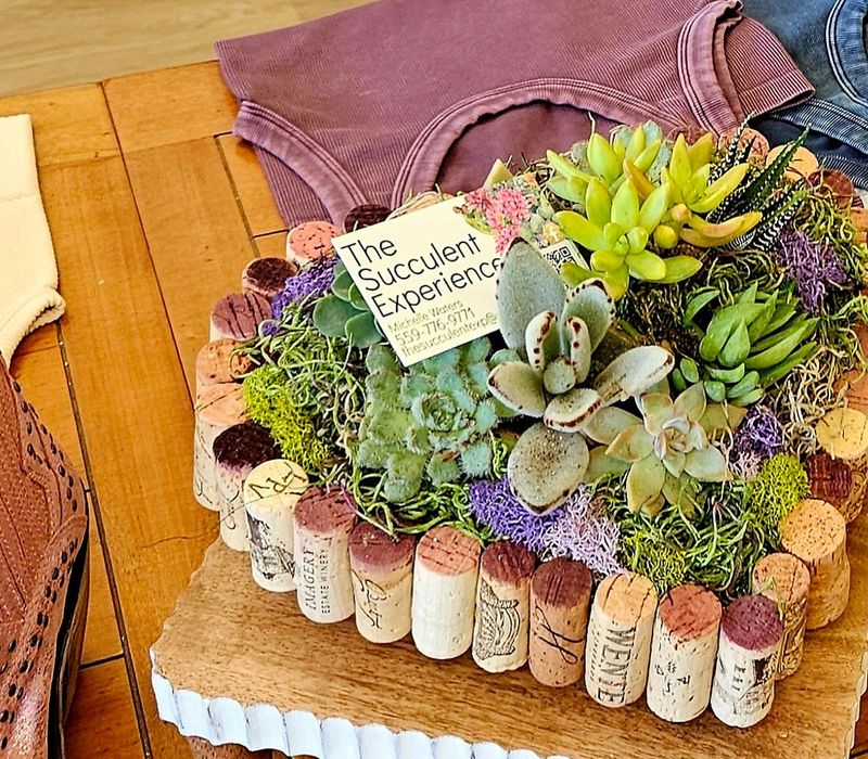 Wine Cork Planter