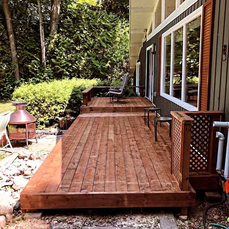 Wooden Deck Refresh