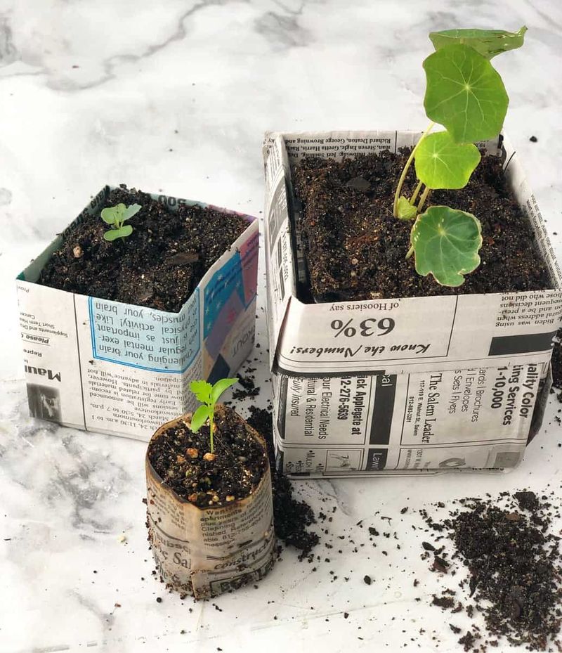 Temporary Plant Supports