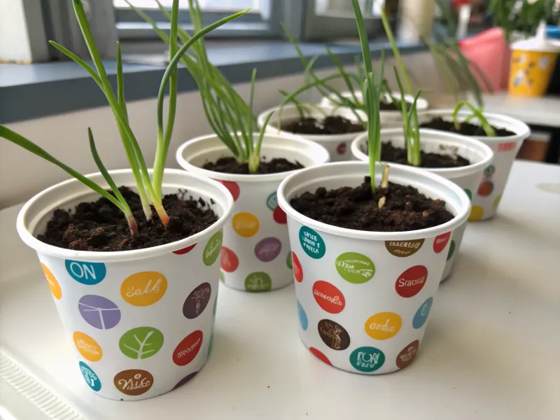 Yogurt Cup Seedlings