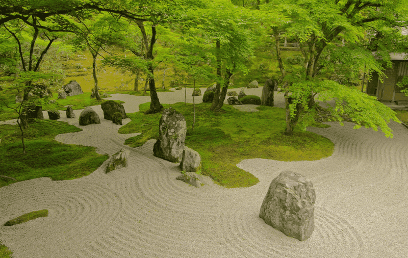 Zen Sand Patterns