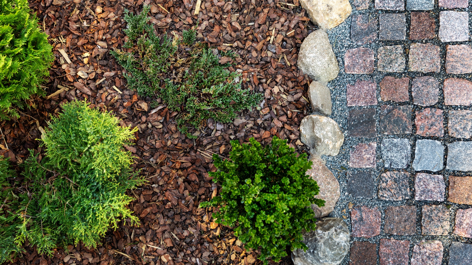 20 Eye-Catching Front Yard Designs With Rocks And Mulch (And Handy Tips To Make It Easy)