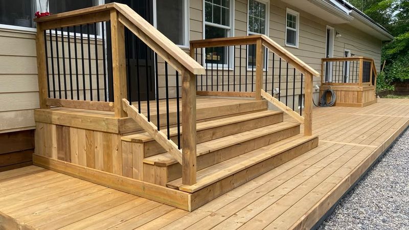 Wooden Platform Deck