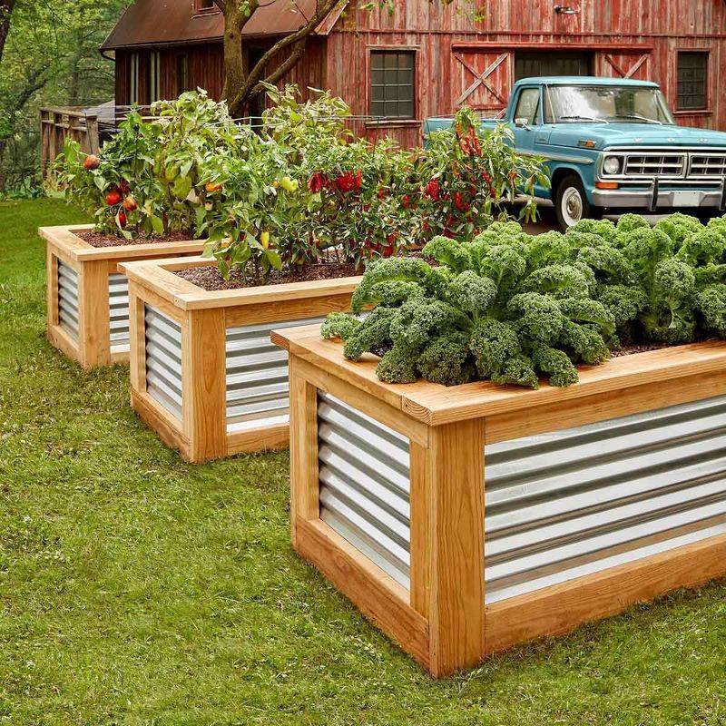 Install a raised garden bed