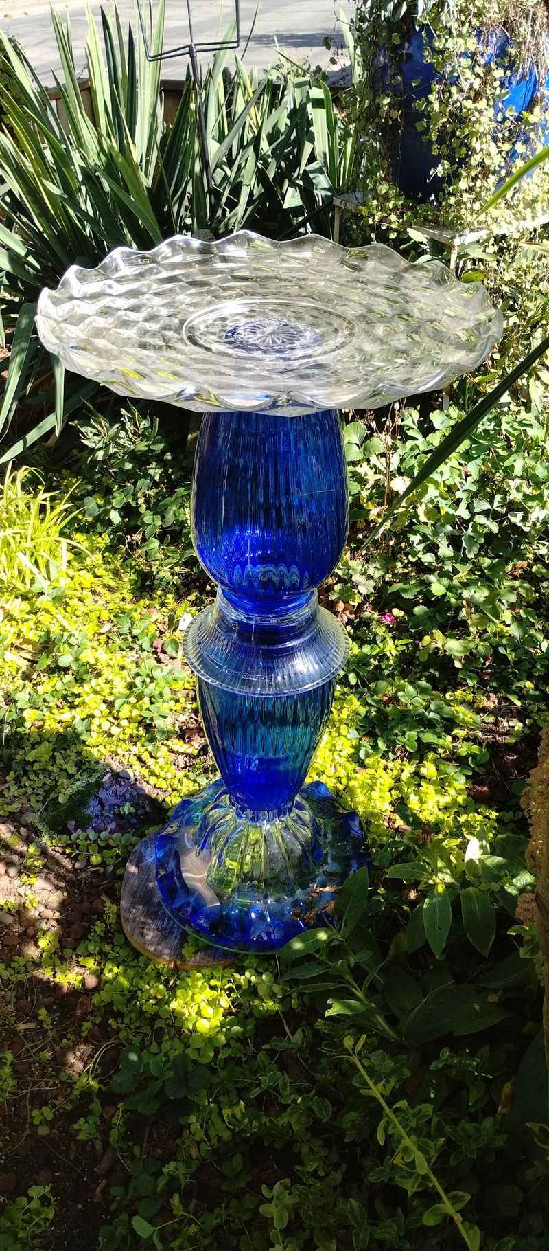 Old-Fashioned Birdbath