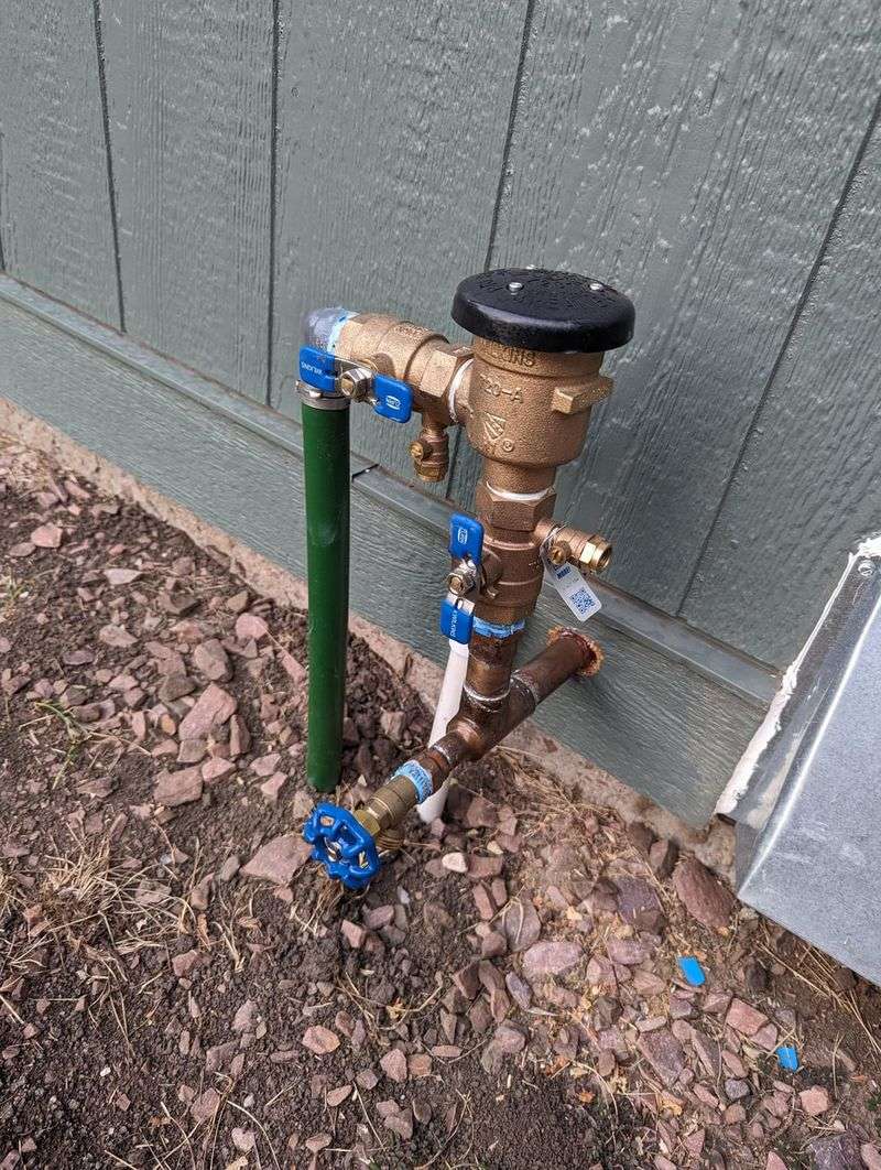 Install The Backflow Preventer