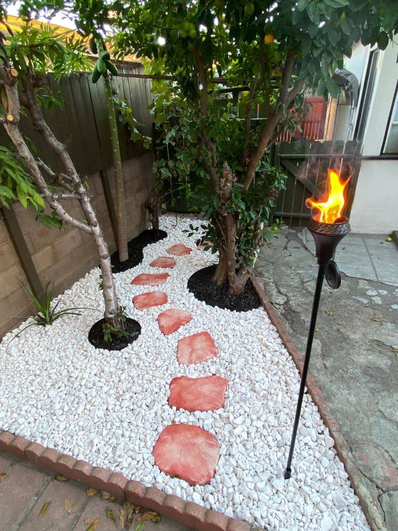 Use Decorative Rocks Or Gravel