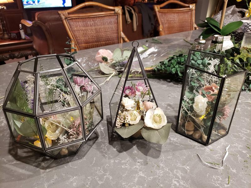 Terrarium Centerpieces