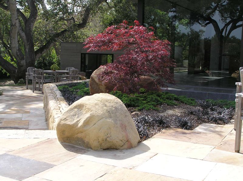 Use Large Boulders for Accents