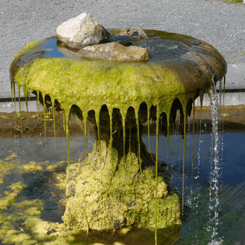 Prevent Algae Growth in Water Features