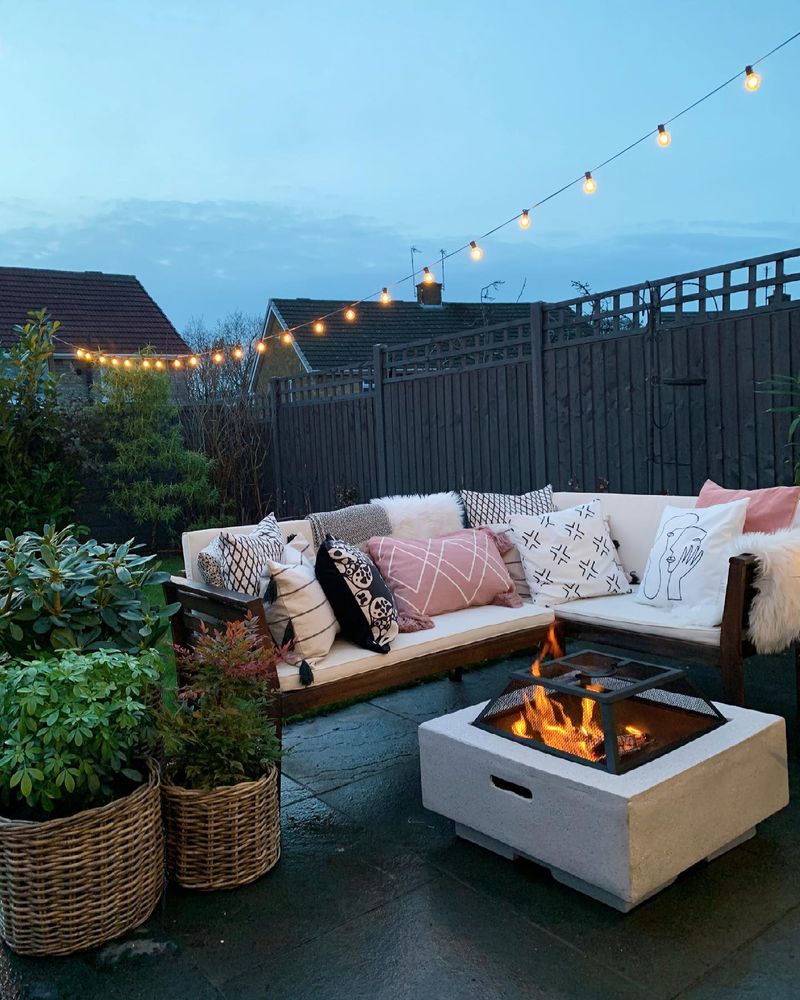 Set Up a Fire Pit Area