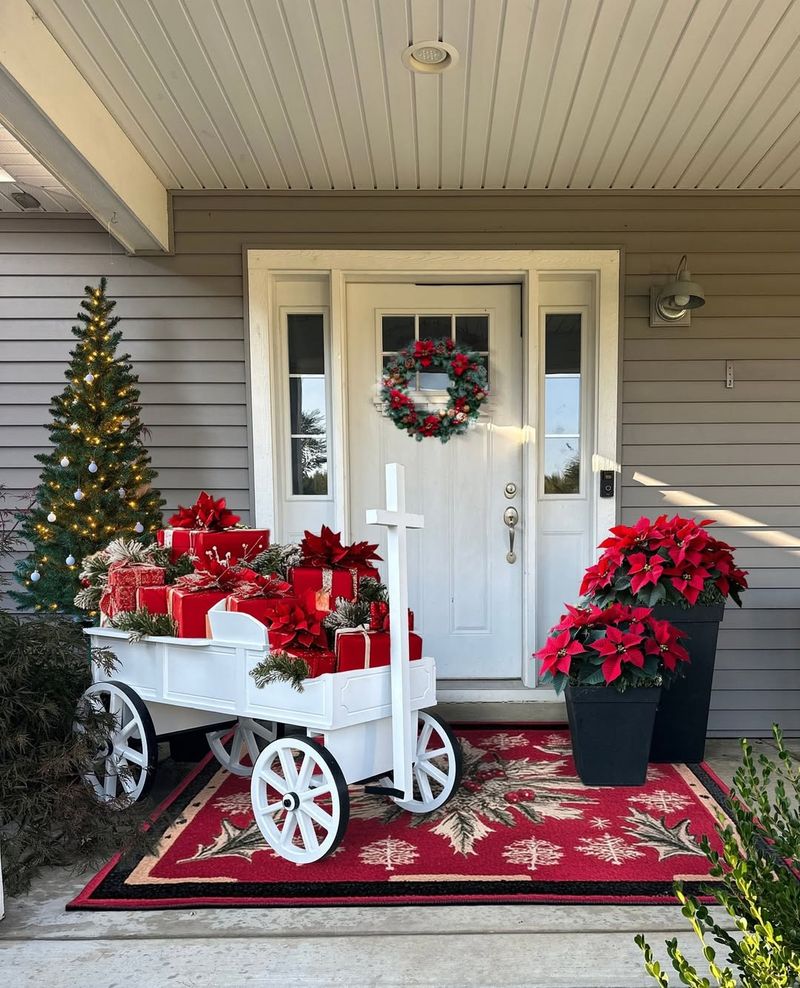 Deck with Seasonal Decor