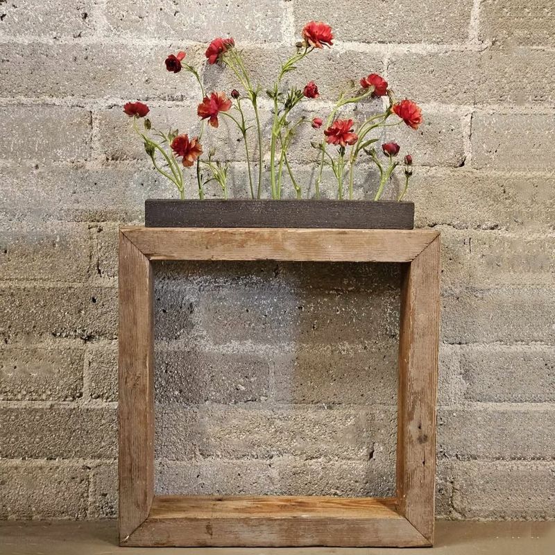 Rustic Wooden Planters