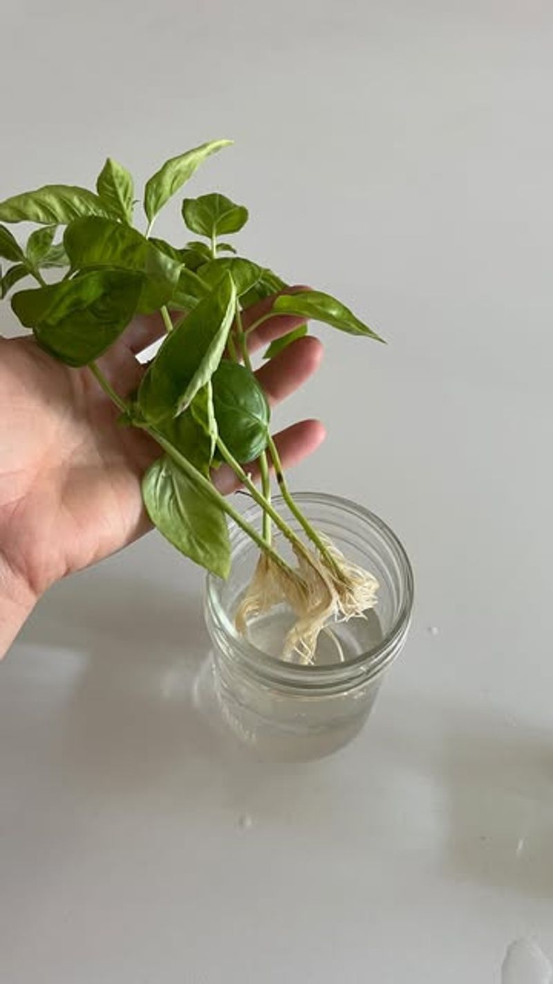 Basil Cuttings