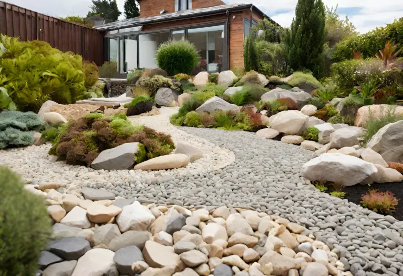 Rustic Rock Garden